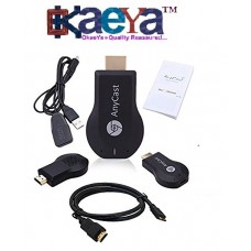 OkaeYa- Airplay Wifi Display TV Dongle With HDMI Output For Android & iPhone Devices (Multi-Color)